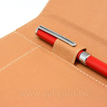 時尚編織紋工商日誌-磁扣式活頁筆記本-可訂製內頁及客製化加印LOGO_5