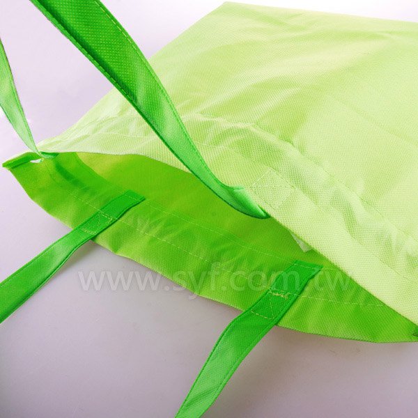 單色印刷束口袋-類帆布材質加提袋束口包-可加LOGO客製化印刷_3