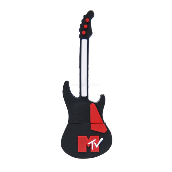 隨身碟-企業商標USB禮贈品-吉他造型PVC隨身碟-客製隨身碟容量-採購訂製印刷推薦禮品_0