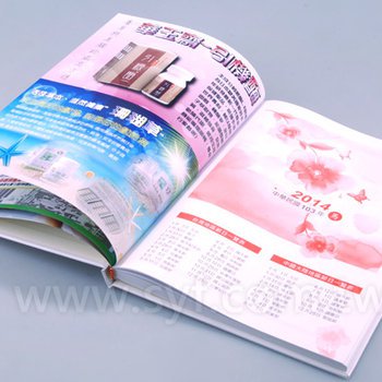 筆記本-尺寸25K珠光白色柔紋皮精裝-封面燙印-客製化記事本_3