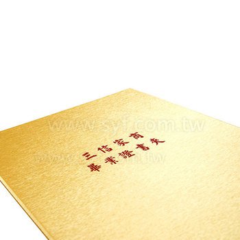 古典雅緻左翻證書夾-柔紋皮材質客製化印刷-畢業禮物首選-三信家商_1