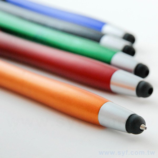 觸控筆-半金屬消光電容禮品-手機觸控兩用廣告筆-五款式可選_5