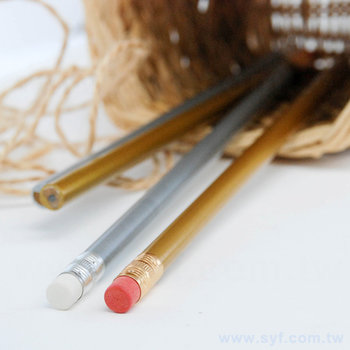 鉛筆-烤漆筆桿印刷原木環保禮品-橡皮擦頭廣告筆-工廠客製化印刷贈品筆_9