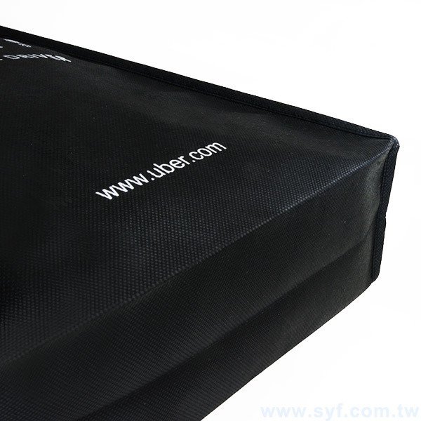 不織布手提袋-厚度80G-尺寸W28xH36xD9cm-四面單色印刷_5