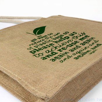 黃麻布袋-500克-W41.5*H33.5*D10-單色單面-可加LOGO客製化印刷_5