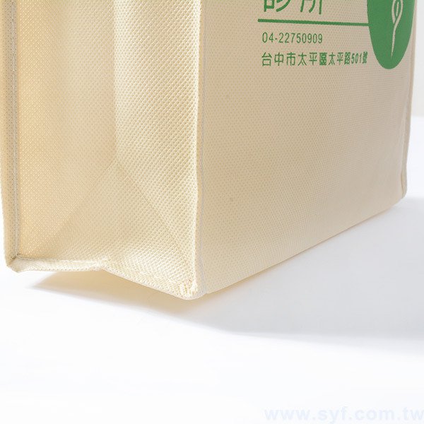 不織布手提袋-厚度80G-尺寸W23xH34D9cm-單面單色可客製化印刷_4