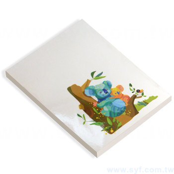 A6便條紙-彩色封面上亮膜-10x14便條紙-訂製創意便條紙_1