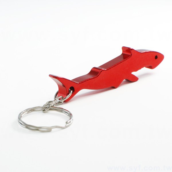 鯊魚開瓶器鑰匙圈-訂做客製化禮贈品-可客製化印刷logo_1
