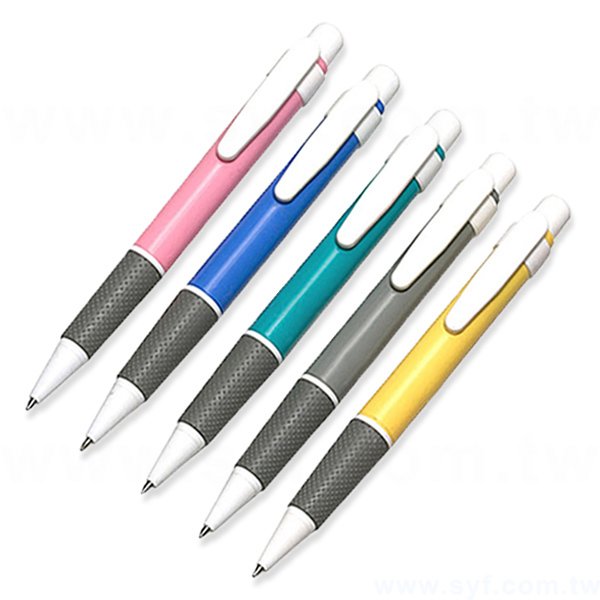 廣告筆-防滑胖胖筆管禮品-單色原子筆-五款筆桿可選_0