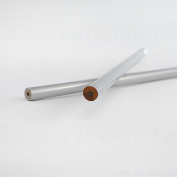亮眼金銀烤漆鉛筆-橡皮擦頭廣告筆-可客製化加印LOGO-8