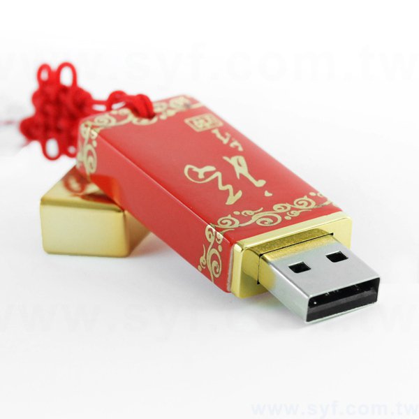 隨身碟-中國風印刷青花瓷USB-金黃陶瓷隨身碟-兩種訂購推薦顏色可選-採購訂製股東會贈品_3