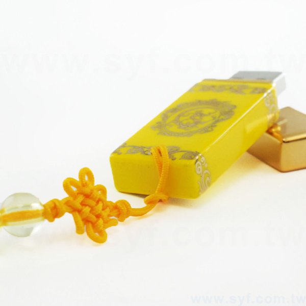 隨身碟-中國風印刷青花瓷USB-金紅陶瓷隨身碟-兩種訂購推薦顏色可選-採購訂製股東會贈品_4