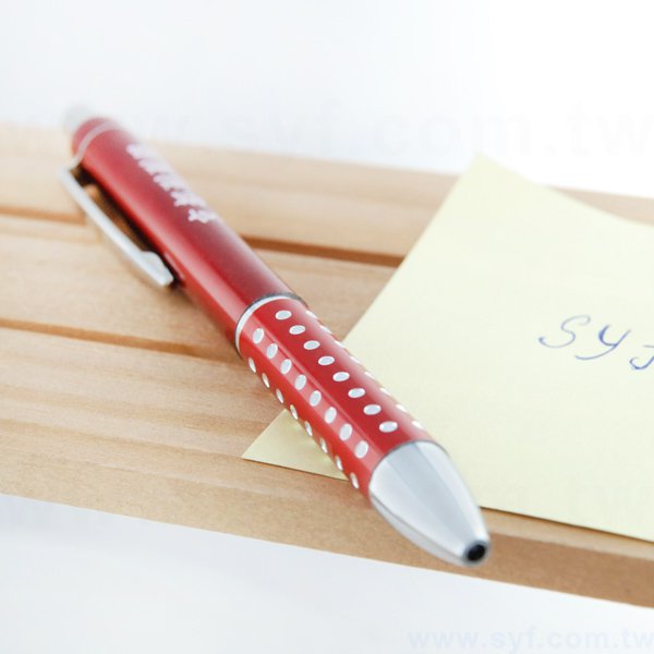 廣告筆-單色原子筆-四款鑽石筆桿可選-客製化印刷贈品筆_9