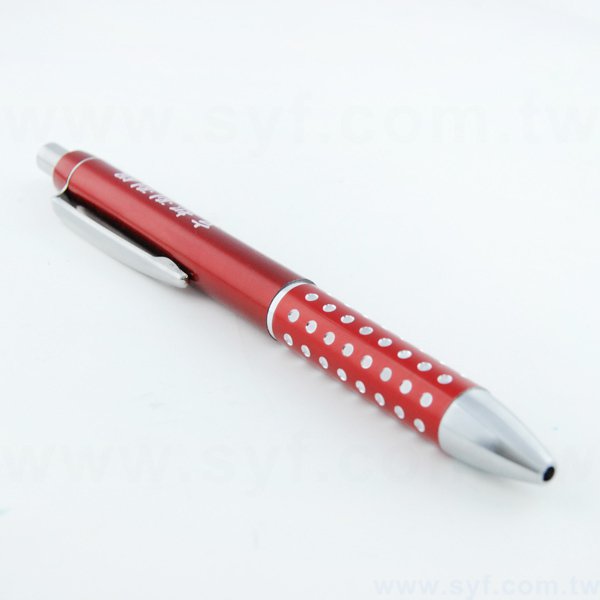 廣告筆-單色原子筆-四款鑽石筆桿可選-客製化印刷贈品筆_5