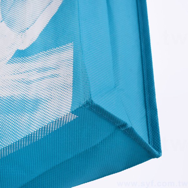 不織布環保購物袋-厚度80G-尺寸W25xH33xD8cm-雙面單色可客製化印刷_4