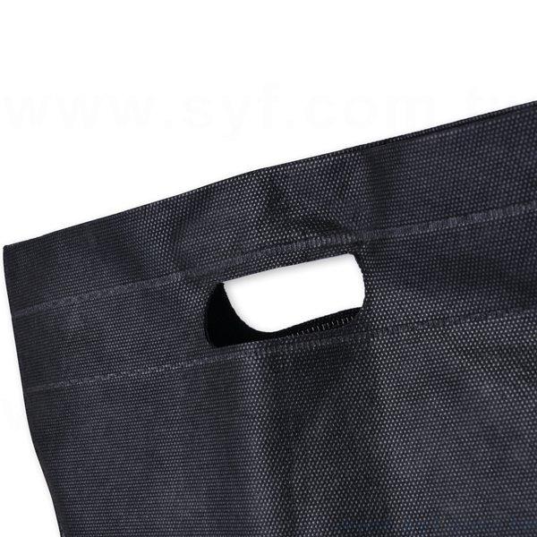不織布熱壓環保袋-厚度80G-尺寸W33.5xH42cm-單面單色印刷_2