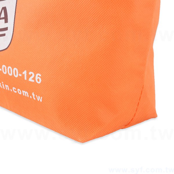 不織布環保購物袋-厚度80G-尺寸W35xH24xD11cm-雙面雙色印刷_4