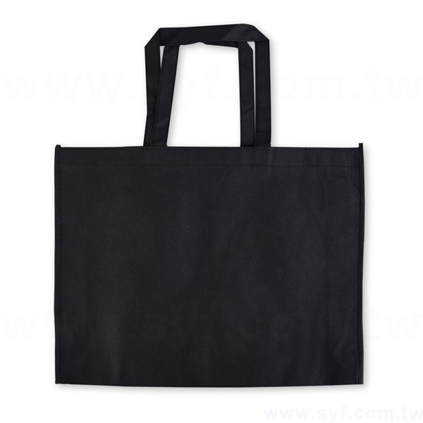 不織布環保購物袋-厚度80G-尺寸W46xH35xD10cm-單面單色印刷_2