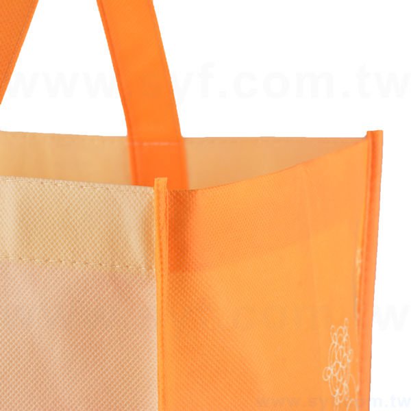 不織布環保購物袋-厚度80G-尺寸W32xH40xD20cm-雙面單色印刷_2