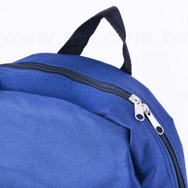 後背包-牛津布材質加拉鍊-多款布料印刷批發推薦-採購訂製收納背包_1