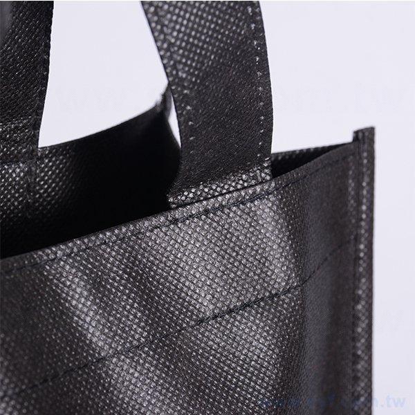 不織布手提立體袋-厚度80G-尺寸W23xH20xD9cm-雙面三色可客製化印刷_7
