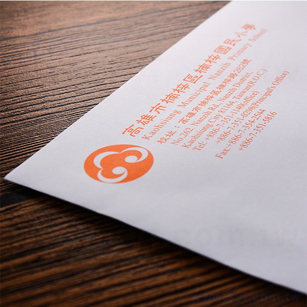 12K中式單色信封w120xh230mm客製化信封製作-復古牛皮紙信封-公文封單色印刷_6