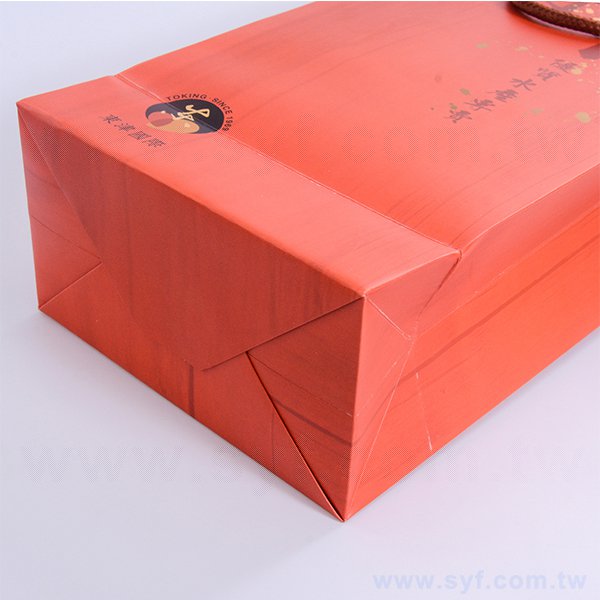 250P銅西紙袋-30.5x15x8.3cm彩色印刷-單面霧膜手提袋-客製化紙袋設計_3