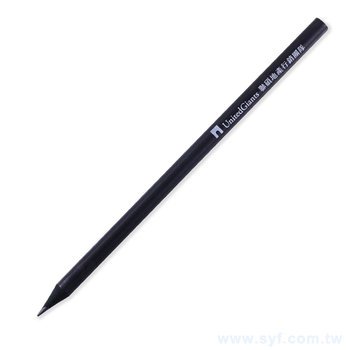 黑木鉛筆單色印刷-消光黑筆桿印刷禮品-採購批發製作贈品筆_2