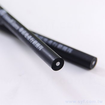 黑木鉛筆單色印刷-消光黑筆桿印刷禮品-採購批發製作贈品筆_5