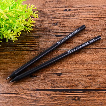 黑木鉛筆單色印刷-消光黑筆桿印刷禮品-採購批發製作贈品筆_6