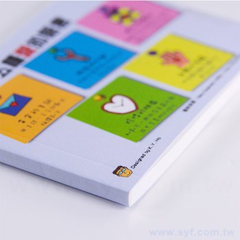 A7便條紙-彩色封面亮膜印刷-7x9.5便條紙-訂製創意便條紙_12