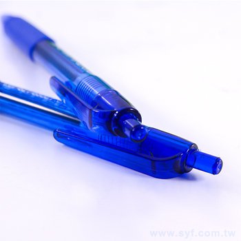 廣告筆-造型防滑筆管環保禮品-單色中油筆-五款筆桿可選-採購訂製贈品筆_5