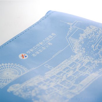 零錢包-PU皮料防水拉鍊袋W13.5xH10.5xD2.5cm-單色網版印刷-可印刷logo_2