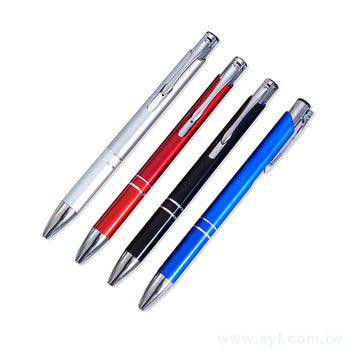 廣告筆-仿金屬商務禮品-單色原子筆-採購批發製作贈品筆_0