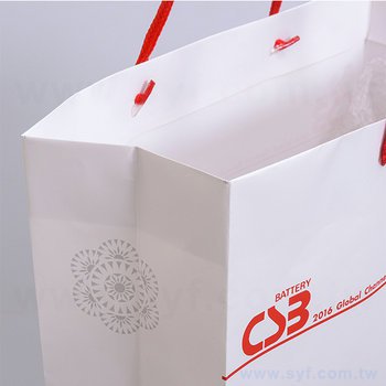 150P雙銅紙袋-30.5x43x10cm-彩色印刷-單面霧膜手提袋-客製化紙袋訂製_2