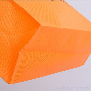 不織布手提袋-厚度120G-尺寸W32xH35.5xD12cm-雙面單色可客製化印刷_4