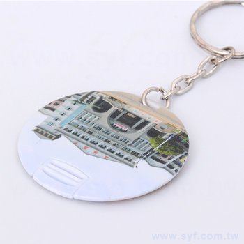 圓形塑膠鑰匙圈隨身碟-USB印刷隨身碟-客製隨身碟容量-五福國中_3