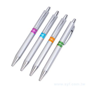 廣告筆-鳳梨花半金屬廣告筆-單色原子筆-商務訂製贈品筆_0