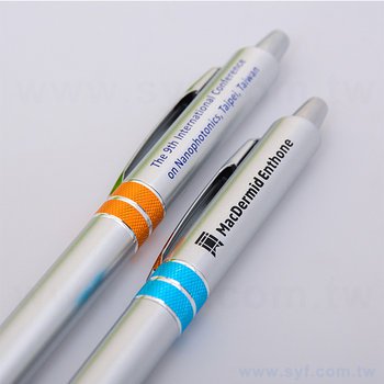 廣告筆-鳳梨花半金屬廣告筆-單色原子筆-商務訂製贈品筆_1