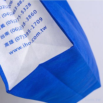 不織布手提立體袋-厚度100G-尺寸W45xH55xD13.5cm-雙面雙色可客製化印刷_7