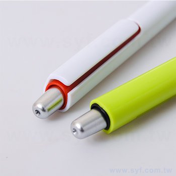 廣告筆-按壓式亮面筆管禮品-單色原子筆-工廠客製化印刷贈品筆_3