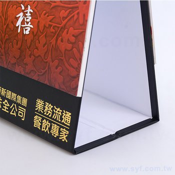 桌曆-直32K(11x18cm)客製化創意桌曆製作-三角桌曆禮贈品印刷_4