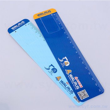 15cm廣告書籤尺-合成卡雙面印刷上亮膜-可客製化印刷-畢業禮物首選_4