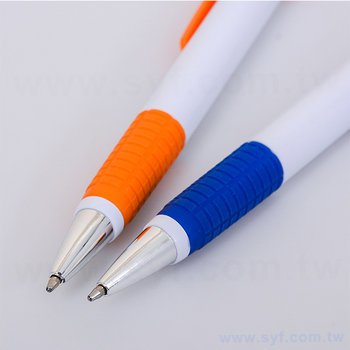 廣告筆-按壓式白管亮彩廣告筆-單色原子筆-採購訂製贈品筆_2