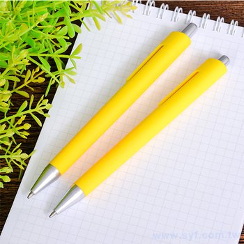 廣告筆-霧面噴漆筆管禮品-單色原子筆-採購訂製贈品筆_5