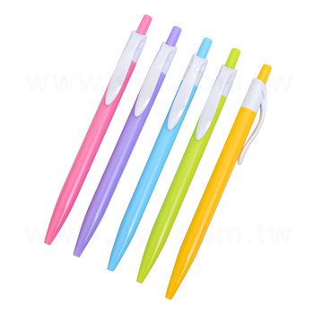 廣告筆-粉彩單色原子筆-五款筆桿可選禮品-採購客製印刷贈品筆_3