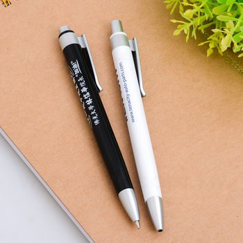 廣告筆-素面按壓式禮品筆-單色原子筆-工廠客製化印刷贈品筆_9