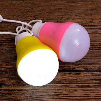 LED燈-LED柔光燈泡-移動電源電腦可使用- 可客製化印刷企業LOGO或宣傳標語_1