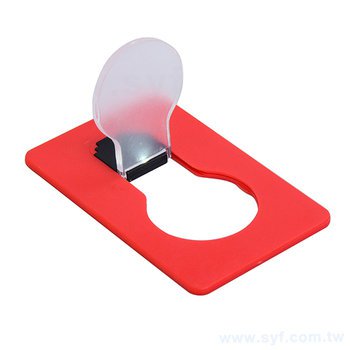 PVC小夜燈-燈泡型放大鏡燈-可客製化印刷企業LOGO或宣傳標語_0