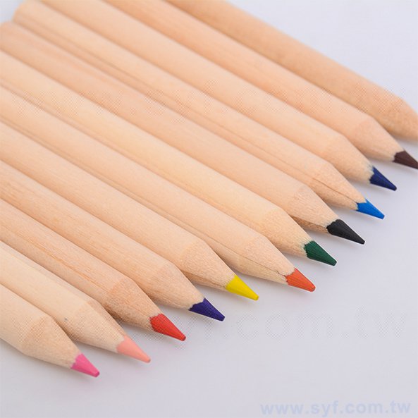 12色短彩色鉛筆